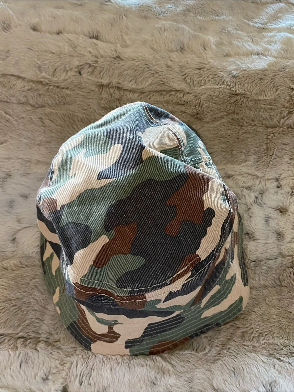 Aerie  Camo Bucket Hat - Green Camo small